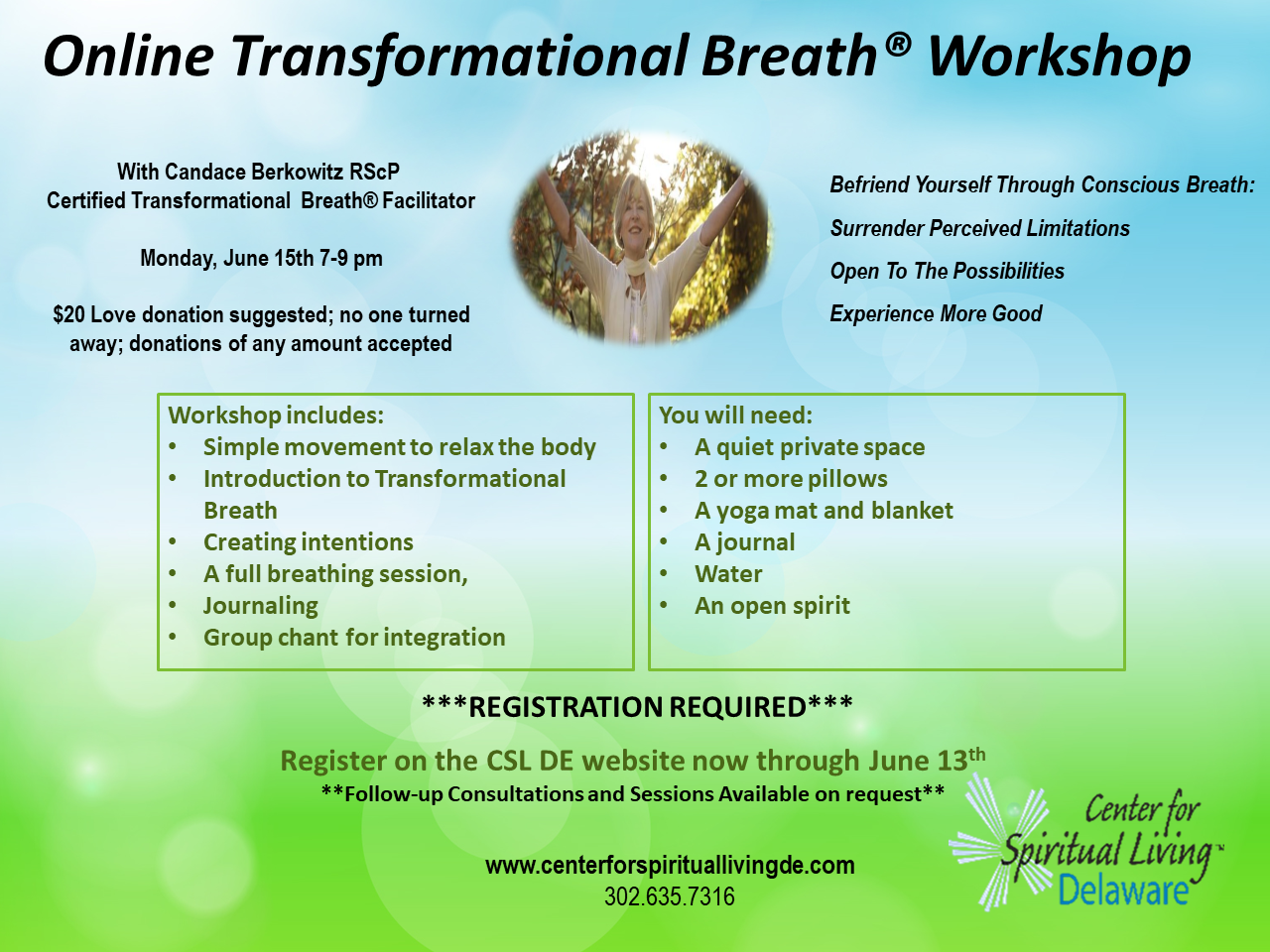 Breathwork with Candace Berkowitz Flyer - Final Version | Center for