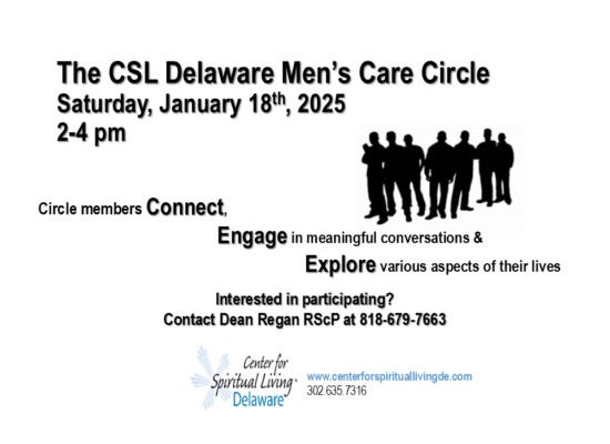 Men's Care Circle Flyer 01.18.25